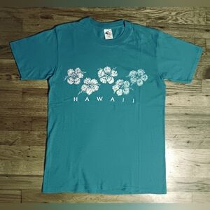 vintage single stitch Hawaii t-shirt Hawaiian Flowers